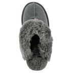 Coquette Suede Fur Lined Mule