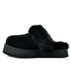 Disquette Fur Lined Platform Mule