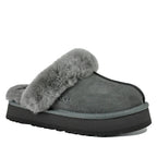 Disquette Fur Lined Platform Mule