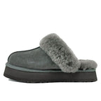 Disquette Fur Lined Platform Mule