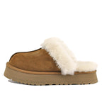 Disquette Fur Lined Platform Mule