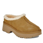 New-Heights Cozy Clog Shearling Mule