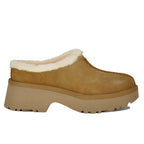 New-Heights Cozy Clog Shearling Mule