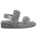 Oh Yeah Slide Shearling Double Banded Slide