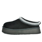 Tazz Platform Shearling Closed Flat