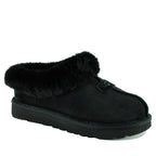 Tazzette Suede Shearling Flat