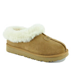 Tazzette Suede Shearling Flat