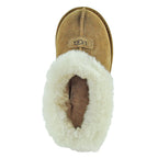 Tazzette Suede Shearling Flat