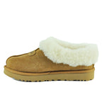 Tazzette Suede Shearling Flat