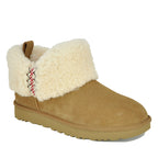 Ultra Mini Braid Braided Shearling Bootie