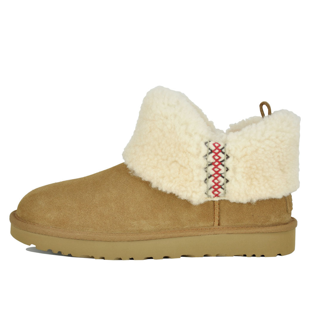 Ultra Mini Braid Braided Shearling Bootie – Footnotes
