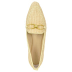 Champlain Raffia Ornamental Closed Flat