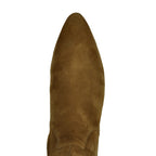 Glinda Suede Flat Bootie