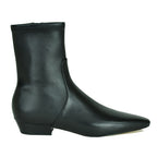 Glinda Leather Flat Bootie