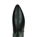 Glinda Leather Flat Bootie
