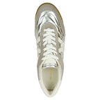 Natalia Metallic Combo Tie Sneaker