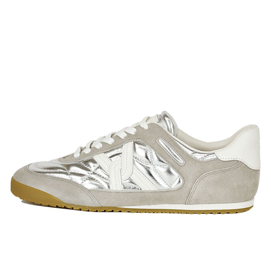 Natalia Metallic Combo Tie Sneaker