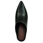 August-Clog Leather Studded Mule