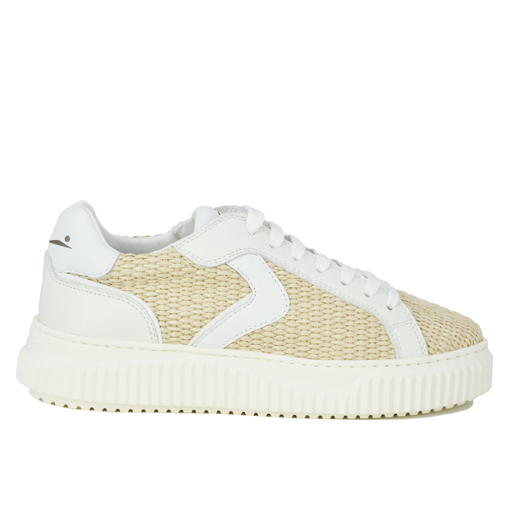 Lipari-1E95 Raffia Tie Sneaker