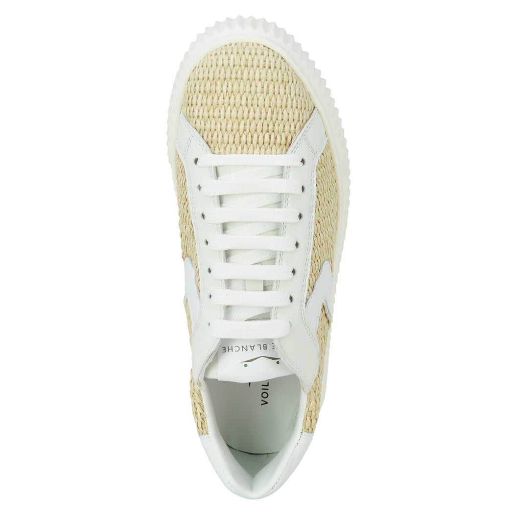 Lipari-1E95 Raffia Tie Sneaker