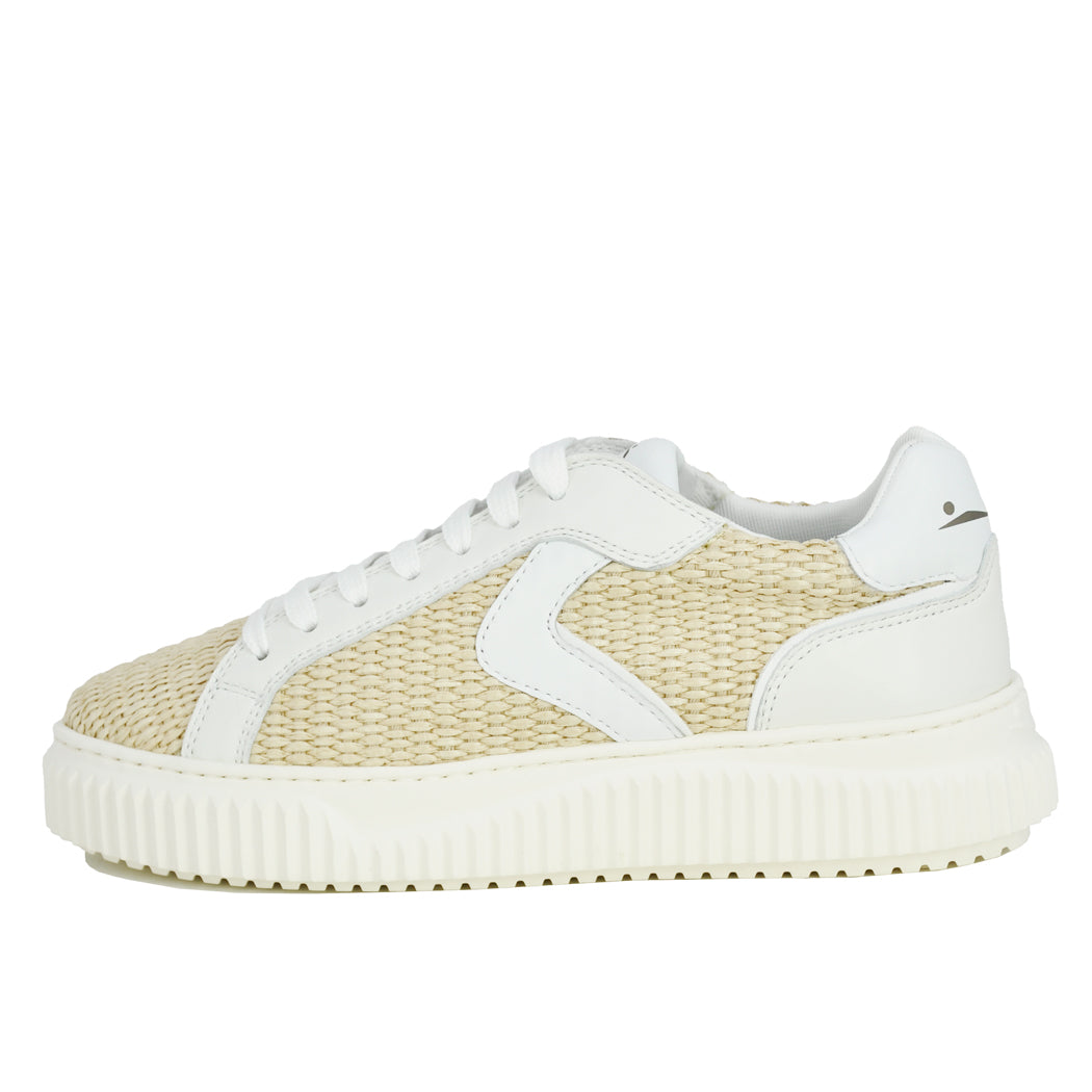 Lipari-1E95 Raffia Tie Sneaker