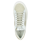 Lipari-2D38 Leather & Mesh Metallic Sneaker