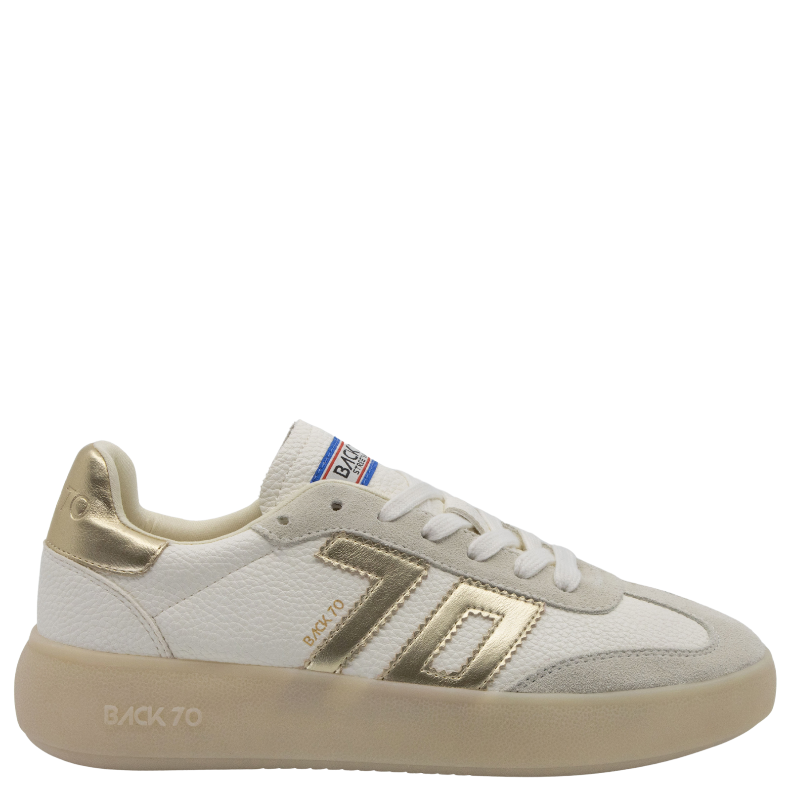 BROOKLYN L26 in METALLIC GOLD, right view